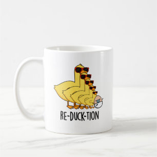 Herductie Funny Animal Duck Pun Koffiemok