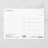 Herdwick Sheep Briefkaart (Achterkant)