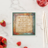 Here Am I, Lord – Rustic Party servetten (Insitu)