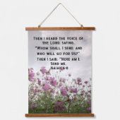 Here Am I, Send Me — Rustic Faith  Hangend Wandkleed (Voorkant)