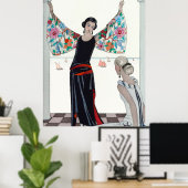 Here Are My Wings - George Barbier Poster (Thuiskantoor)