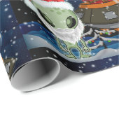 HERE COMES SANTA CLAUS CADEAUPAPIER (Rol Hoek)