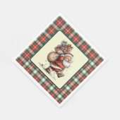 Here Comes Santa Claus Servet (Hoek)