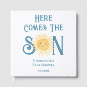 Here Comes The Son Baby Shower Gastenboek (Voorkant)