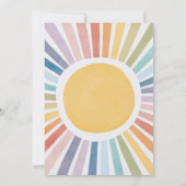 Here Comes The Son Baby Shower Invitation (Dos)