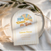 Here Comes the Son Baby Shower Invitation