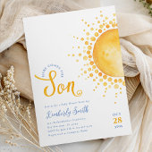 Here Comes the Son Baby Shower Invitation