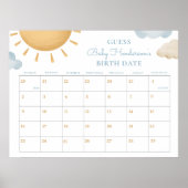 Here Comes the Son Guess the Date Poster (Voorkant)