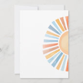 Here Comes the Son Sunshine Baby Shower Invitation (Dos)