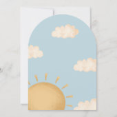 Here Comes the Son Sunshine Baby Shower Invitation (Dos)