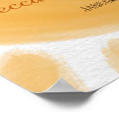 Here Comes the Son Sunshine Ray Baby Shower Poster (Hoek)