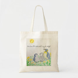 Here comes the sun and i say it's alright  tote bag