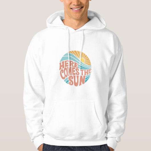 Here comes the sun hoodie (Voorkant)
