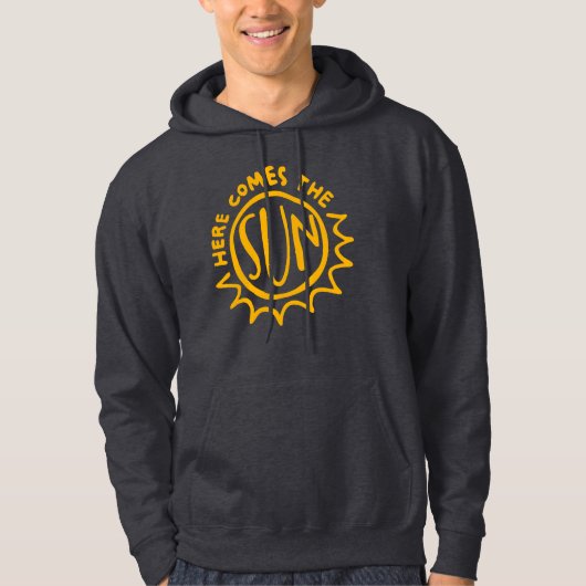 Here comes the sun hoodie (Voorkant)