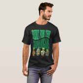 Here For The Shenanigans Happy St Patrick's Day St T-shirt (Voorkant volledig)