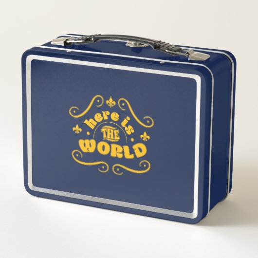 Here the world (Achterkant)