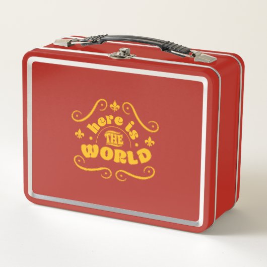 Here the world (Voorkant)
