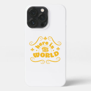 Here the world iPhone 13 pro hoesje