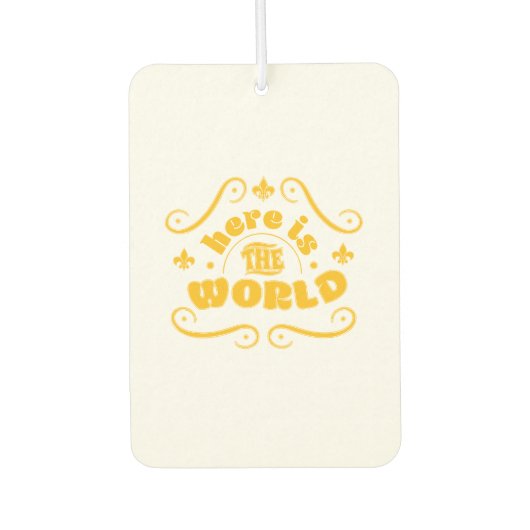 Here the world luchtverfrisser (Voorkant)