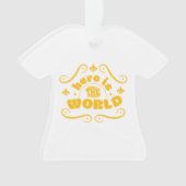 Here the world ornament (voorkant)