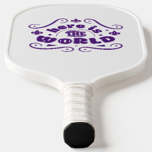 Here the world pickleball paddle (Laagn)