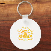 Here the world sleutelhanger (Voorkant)