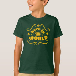 Here the world t-shirt