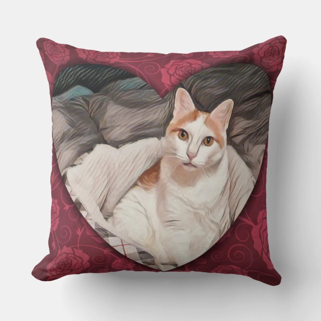 Herecules de Kat Pillow Kussen (Voorkant)