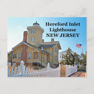 Hereford Inlet Lighthouse, New Jersey Briefkaart