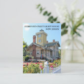 Hereford Inlet Lighthouse, New Jersey Briefkaart (Staand voorkant)