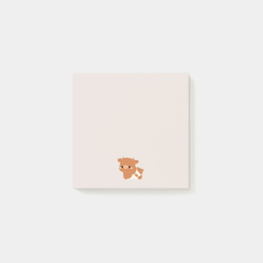 Hereford-koe Post-it® Notes (Voorkant)