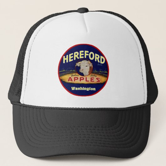 Hereford Washington Apples Trucker Pet (Voorkant)