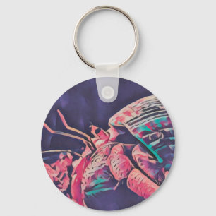 Heremietkreeft halsketting sleutelhanger