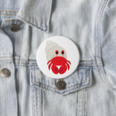 Heremietkreeft Ronde Button 7,6 Cm (In situ)