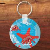 heremietkreeft sleutelhanger (Voorkant)