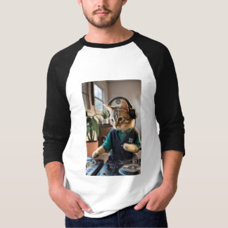 Heren Basic 3/4 Mouwen Raglan T-Shirt