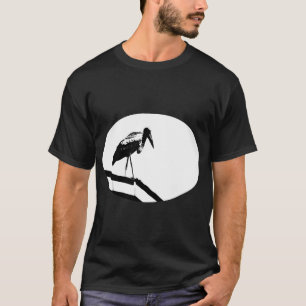 Heren basic donker T-shirt