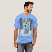 Heren Basic Donkere T-Shirt (Voorkant volledig)