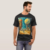 Heren Basic Donkere T-Shirt (Voorkant volledig)