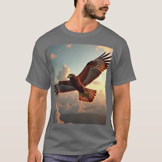 Heren Basic Donkere T-Shirt (Voorkant)