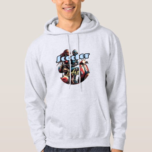 Heren Basic Hooded Sweatshirt (Voorkant)