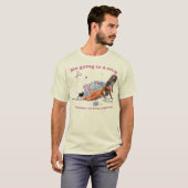 Heren Basic Punch Monkey-shirt T-shirt (Voorkant volledig)