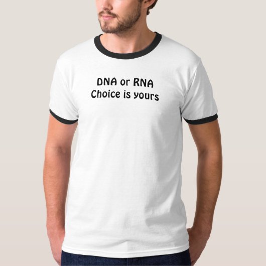 Heren Basic Ringer T-Shirt (Voorkant)