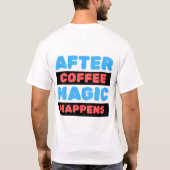 Heren Basic T-Shirt (Achterkant)