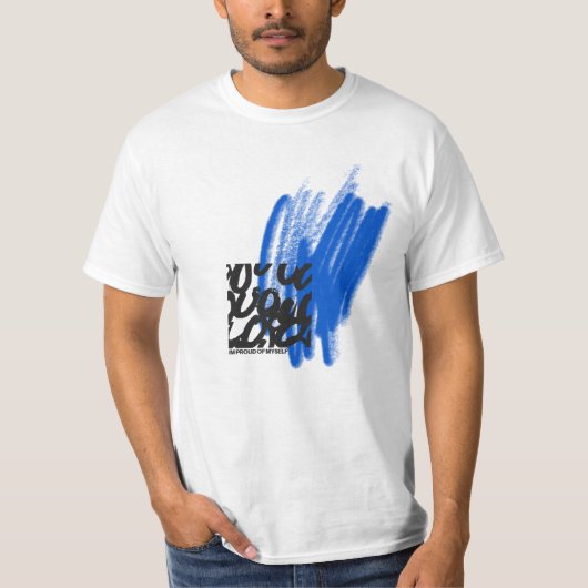 Heren Basic T-Shirt (Voorkant)