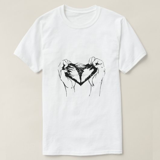 Heren Basic T-Shirt (Design voorkant)
