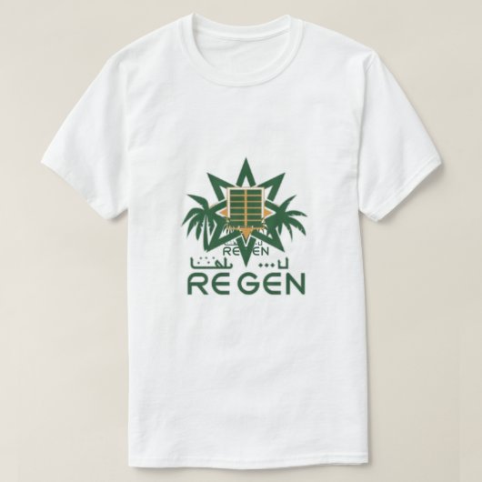 Heren Basic T-Shirt (Design voorkant)