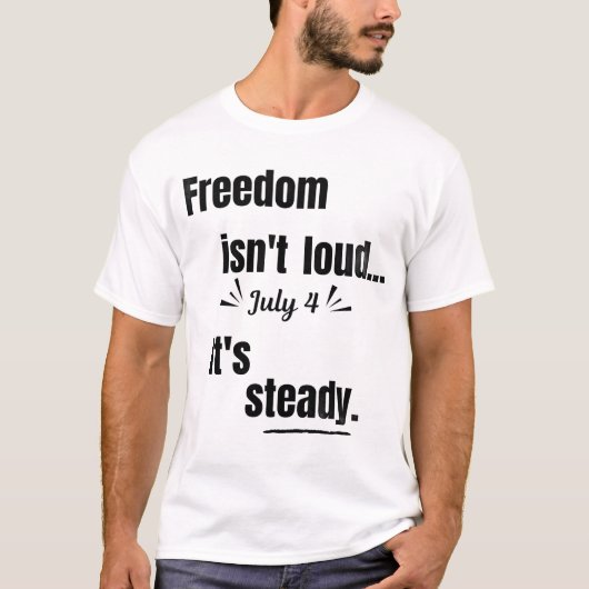 Heren Basic T-Shirt (Voorkant)