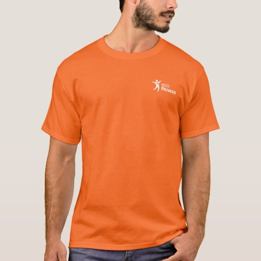 Heren Basic T-Shirt | Eco fitness (Voorkant)