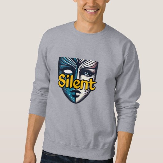 Heren Basic T-shirt met capuchon (Voorkant)